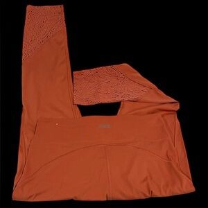 PINK Victoria's Secret Orange Leggings